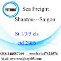 Shantou Port LCL Consolidation To Saigon